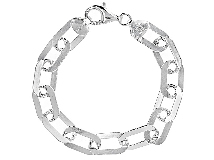 Filaki Paperclip Link Bracelet in Silver
