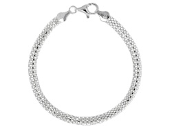 Ciondolo A Forma Di Tulipano In Argento Sterling 925 – Charm Fiore Per Bracciali E Collane, Fatto A Mano, Foro 4,5 Mm, Bijoux Blu