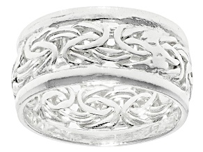 Sterling Silver Byzantine Band Ring