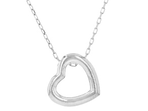 Sterling Silver Heart Necklace