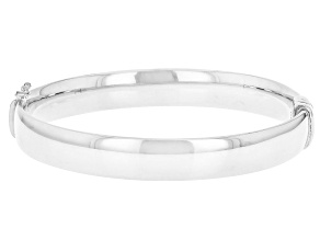 Sterling Silver High Polished Bangle Bracelet