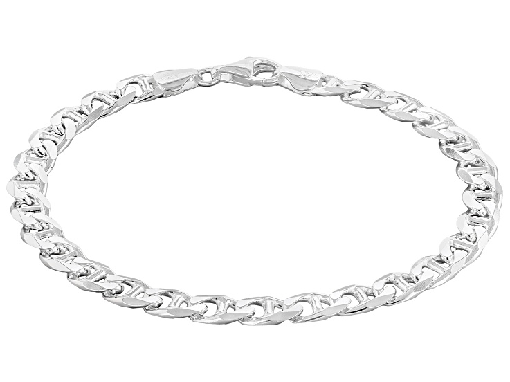 ERROR　FortPeat　ブレスレット Sterling Silver 6.8mm Mariner Link Bracelet - AG1611 | JTV