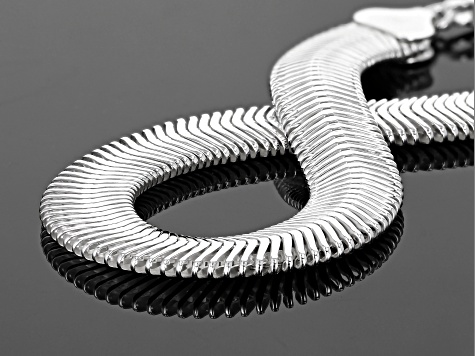 Sterling Silver Cashmere Snake Bracelet
