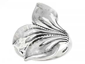 Sterling Silver Leaves Ring