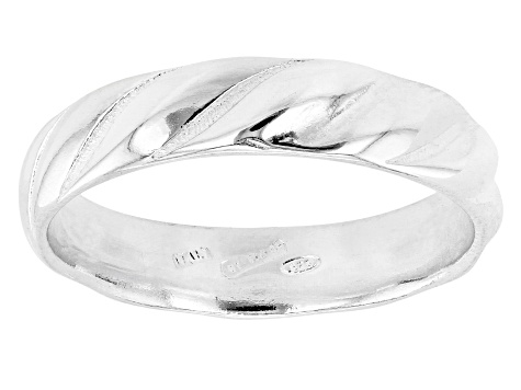 Sterling Silver Symmetric Design Band Ring