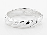 Sterling Silver Symmetric Design Band Ring