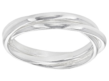 Picture of Sterling Silver Polished Triple Band Ring