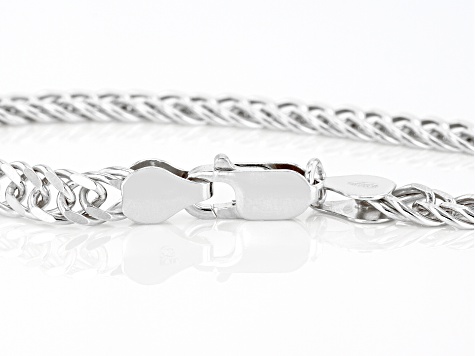 Sterling Silver 5MM Twisted Curb Link Bracelet