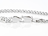 Sterling Silver 5MM Twisted Curb Link Bracelet