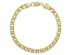 18K Yellow Gold Over Sterling Silver 5MM Twisted Curb Link Bracelet