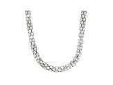 Sterling Silver 4.90MM Popcorn Chain 20 Inch Necklace