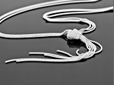 Sterling Silver Knot Popcorn Chain 28 Inch Necklace