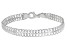 Sterling Silver 7.50MM Domed Infinity Link Bracelet