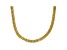 18K Yellow Gold Over Sterling Silver 4.85MM Flat Box Chain 20 Inch Necklace