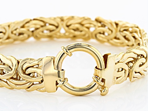 Designer Monogram Bracelet in Sterling Silver or Yellow or 