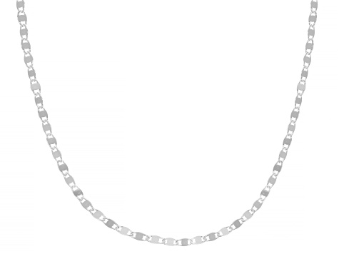 Sterling Silver 2.1MM Mirror 20 Inch Chain