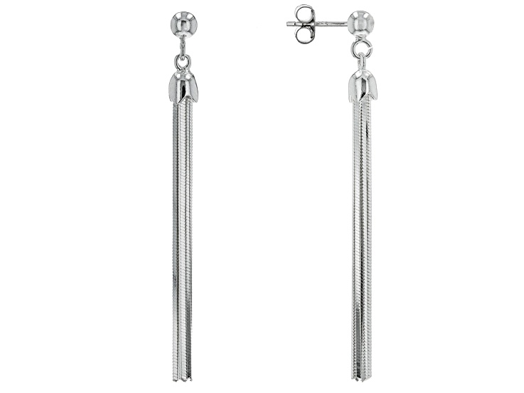 アクセサリー jentlouis Silver Drop pierce Sterling Silver Multi-Link Drop Earring - AG664 | JTV