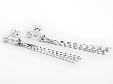 Sterling Silver Multi-Link Drop Earring - AG664 | JTV