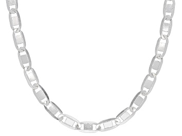 Picture of Sterling Silver 5.2mm Flat Valentino Chain