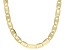 18k Yellow Gold Over Sterling Silver 5.2mm Flat Valentino Chain