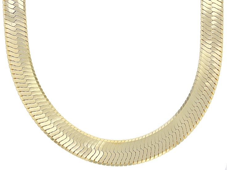 18k Yellow Gold Over Sterling Silver 9 
