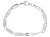 Sterling Silver High Polish Mariner Link Bracelet