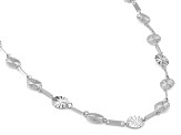 Sterling Silver Starburst 24 Inch Chain