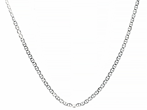 Sterling Silver Mariner 18 Inch Chain