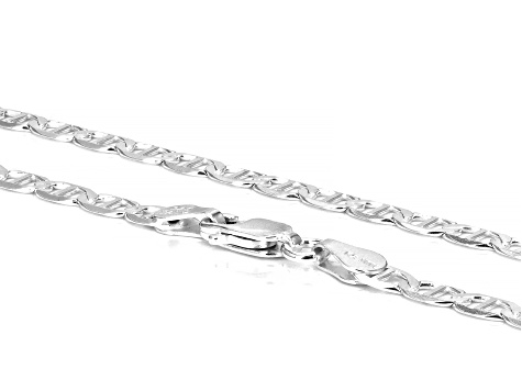 Sterling Silver Mariner 18 Inch Chain
