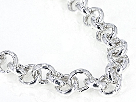 Sterling Silver 18 Inch Rolo Chain
