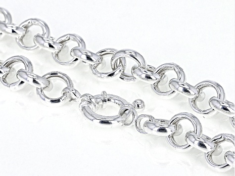 Sterling Silver 18 Inch Rolo Chain