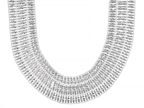 Sterling Silver Multistrand 18 Inch Necklace