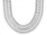 Sterling Silver Multistrand 18 Inch Necklace