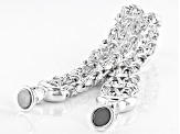 Sterling Silver Double-Row Byzantine Link Bracelet With Magnetic Clasp
