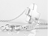 Sterling Silver Cross 18 Inch Necklace