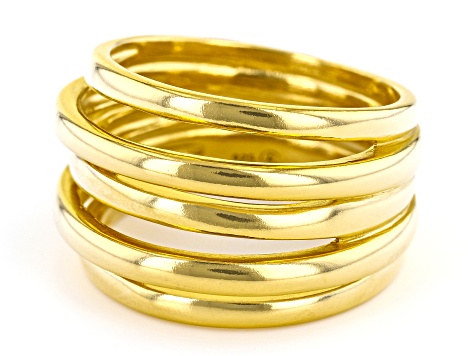 18 Karat Gold Spiral Net Ring  Rings, Ring designs, Unique rings
