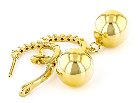 Men Ball Drop Earrings