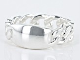 Sterling Silver ID Link Ring