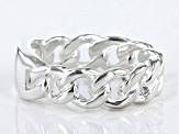 Sterling Silver ID Link Ring