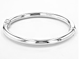 Sterling Silver 6mm Hinged Bangle