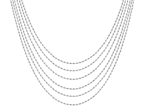 Sterling Silver 0.75mm Bead 18