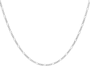 325 Silver 2.1mm Polished Figaro 20 Inch Chain