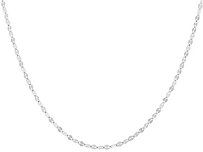 325 Silver 2.7mm Polished Mirror 18 Inch Chain