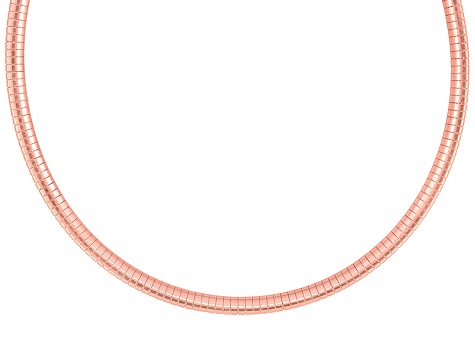 rose gold omega chain