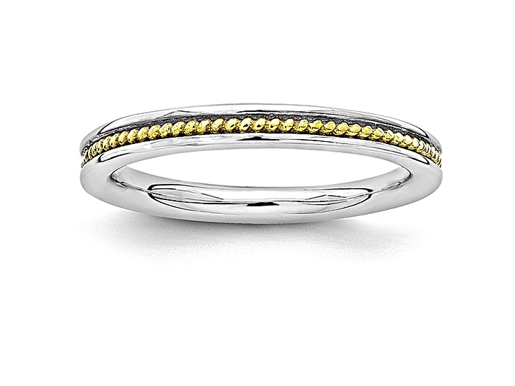 Sterling Silver Multi-Layer Crossover Braided Ring, Marcasite
