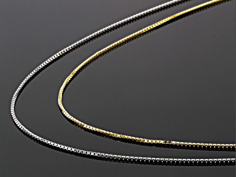 10 Feet Sterling Silver Long and Short Chain by the Foot - Any Length  Available, Made in USA, C55