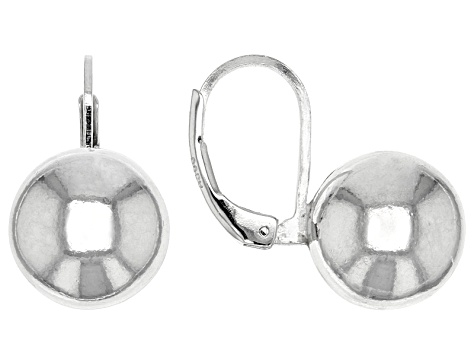 Sterling Silver Ball Dangle Earrings 11 5mm Docs665 Jtv Sterling Silver Ball Dangle Earrings 11 5mm