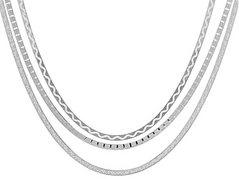 Sterling Silver Herringbone Chain 