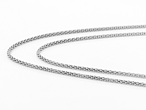 28 inch on sale silver necklace