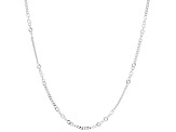 Sterling Silver Multi-Link Chain Necklace Set 20, 24, & 28 Inch